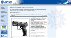 Desktop Screenshot of dpolgsh.datakontor.de